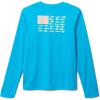 imageColumbia Boys Y Terminal Tackle PFG Fish Flag LsOcean BluePfg Fish Flag Offshore Slam