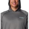 imageColumbia Mens Terminal Tackle Heather HoodieBlack HeatherGulf Stream Logo