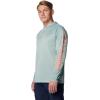 imageColumbia Mens Terminal Tackle Heather HoodieCrushed Blue HeatherFaded Peach Logo