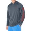 Carbon Heather/Red Spark Logo