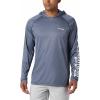 Collegiate Navy Heather/White Logo