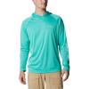 Electric Turquoise Heather/Cool Grey Logo