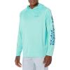 Gulf Stream Heather/Vivid Blue Logo
