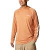 Island Orange Heather/White Logo