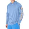 Vivid Blue Heather/Bright Nectar Logo