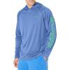 Vivid Blue Heather/Winter Green Logo