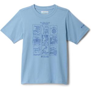 imageColumbia Boys Valley Creek Short Sleeve Graphic ShirtRipple BlueHike Guide