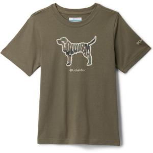 imageColumbia Boys Valley Creek Short Sleeve Graphic ShirtStone GreenFriendly Fun