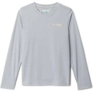 imageColumbia Boys Y Terminal Tackle PFG Fish Flag LsCool GreyCrushed Blue Trout  Flies