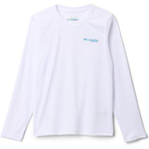imageColumbia Boys Y Terminal Tackle PFG Fish Flag LsWhiteBlue Echo Fish Flag