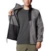 imageColumbia mens Sequoia Grove Full Zip FleeceCity Grey HeatherBlack