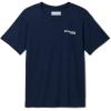 Collegiate Navy/Fish Flag Fade Graphic
