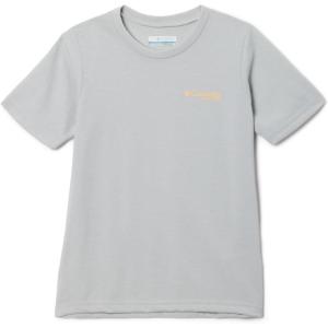 imageColumbia Boys PFG Short Sleeve Graphic TeeCool Grey  Pfg Tested Tough Salt