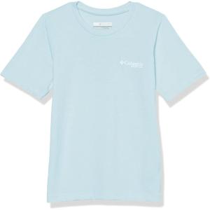 imageColumbia Boys PFG Short Sleeve Graphic TeeSpring BlueFish Flag Fade Graphic