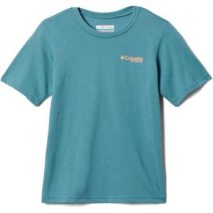 imageColumbia Boys PFG Short Sleeve Graphic TeeTranquil Teal  Pfg Elements Graphic
