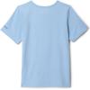 imageColumbia Boys Tech Trail Short Sleeve Graphic ShirtRipple Blue HeatherExplore Outdoors