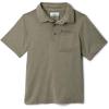 imageColumbia Boys Tech Trail PoloStone Green Heather