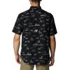imageColumbia Mens Super Sharptail Short Sleeve ShirtBlack High Country Print