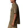 imageColumbia Mens Super Sharptail Short Sleeve ShirtDark Forest Multi Gingham