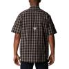 imageColumbia Mens Super Sharptail Short Sleeve ShirtIron Multi Gingham