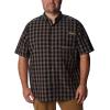 imageColumbia Mens Super Sharptail Short Sleeve ShirtIron Multi Gingham