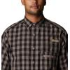 imageColumbia Mens Super Sharptail Short Sleeve ShirtIron Multi Gingham