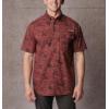 imageColumbia Mens Super Sharptail Short Sleeve ShirtRed Rocks Santa Dogs Print