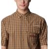 imageColumbia Mens Super Sharptail Short Sleeve ShirtSahara Deer Stand Check