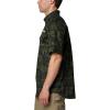 imageColumbia Mens Super Sharptail Short Sleeve ShirtSurplus Green Deer Stand Check