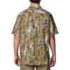 imageColumbia Mens Super Sharptail Short Sleeve ShirtTimberwoods CamoFlax