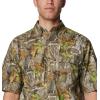 imageColumbia Mens Super Sharptail Short Sleeve ShirtTimberwoods CamoFlax