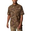 imageColumbia Mens Super Sharptail Short Sleeve ShirtCordovan Flyin High Print
