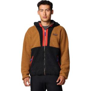 imageColumbia Mens Backbowl Ii Remastered Full Zip HoodieCamel BrownBlack