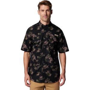 imageColumbia Mens Super Sharptail Short Sleeve ShirtBlack Retrodeer