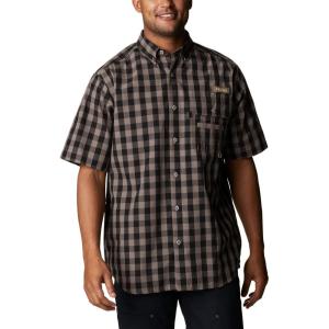 imageColumbia Mens Super Sharptail Short Sleeve ShirtIron Multi Gingham