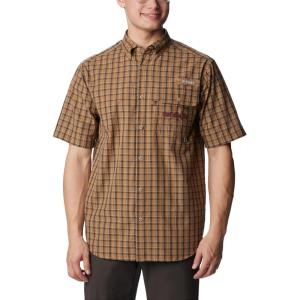 imageColumbia Mens Super Sharptail Short Sleeve ShirtSahara Deer Stand Check