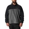 imageColumbia Mens Steens Mountain Half Zip FleeceBlack  Grill