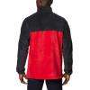 imageColumbia Mens Steens Mountain Half Zip FleeceBlack  Mountain Red