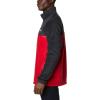 imageColumbia Mens Steens Mountain Half Zip FleeceBlack  Mountain Red