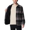 imageColumbia Mens Windward Ii Shirt JacketBlack Multi Windowpane Check