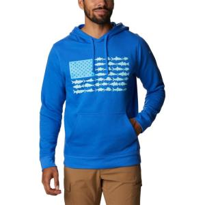 imageColumbia Mens PFG Fish Flag Ii HoodieBlue MacawGulf Stream Usa