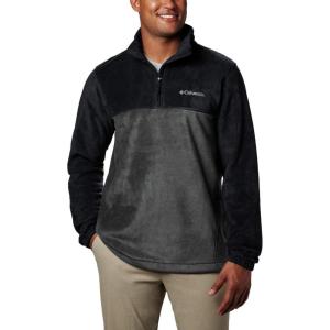 imageColumbia Mens Steens Mountain Half Zip FleeceBlack  Grill
