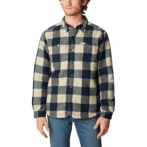 imageColumbia Mens Windward Ii Shirt JacketDark Mountain Dimensional Buffalo