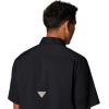 imageColumbia Mens Bucktail Ii Short Sleeve WovenBlackTimberwoods Camo