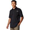 imageColumbia Mens Bucktail Ii Short Sleeve WovenBlackTimberwoods Camo