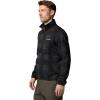 imageColumbia Mens Sweater Weather Printed Half Zip IiBlack BuffaloCheck PrintShark Black