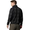 imageColumbia Mens Sweater Weather Printed Half Zip IiBlack BuffaloCheck PrintShark Black