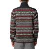 imageColumbia Mens Sweater Weather Printed Half Zip IiBlack Madras Multi