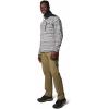 imageColumbia Mens Sweater Weather Printed Half Zip IiDark Stone Madras Tonal