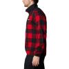 imageColumbia Mens Sweater Weather Printed Half Zip IiMountain RedCheck PrintMountain Red Black